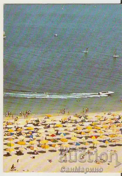 Card Bulgaria Varna Golden Sands The beach 27 *