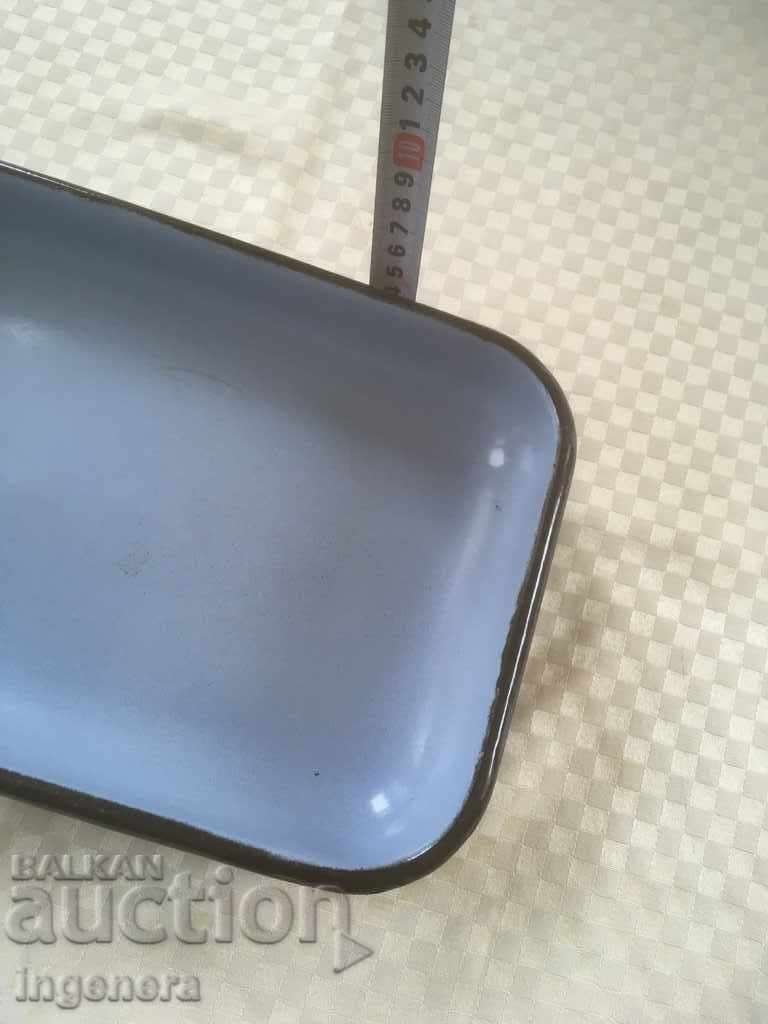 Delivery of TRAY ENAMELED TRAY FROM THE 60's Delivery of TRAY ENAMELED TRAY FROM THE 60's