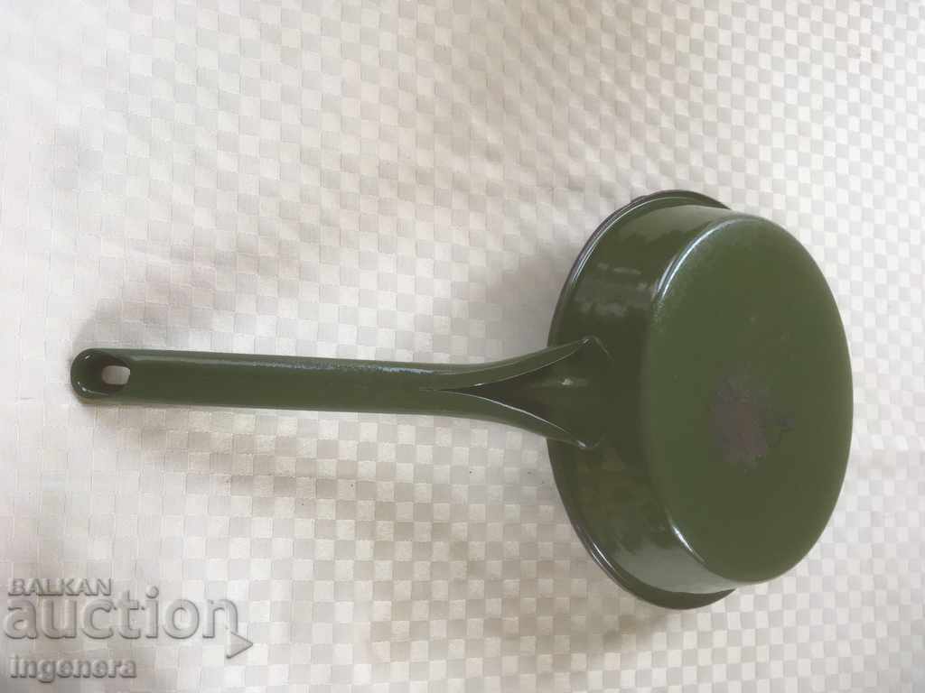Delivery of ENAMELED PAN -TONCHO STAEVSKI-TROYAN FROM THE 60'S COURT Delivery of ENAMELED PAN -TONCHO STAEVSKI-TROYAN FROM THE 60'S COURT