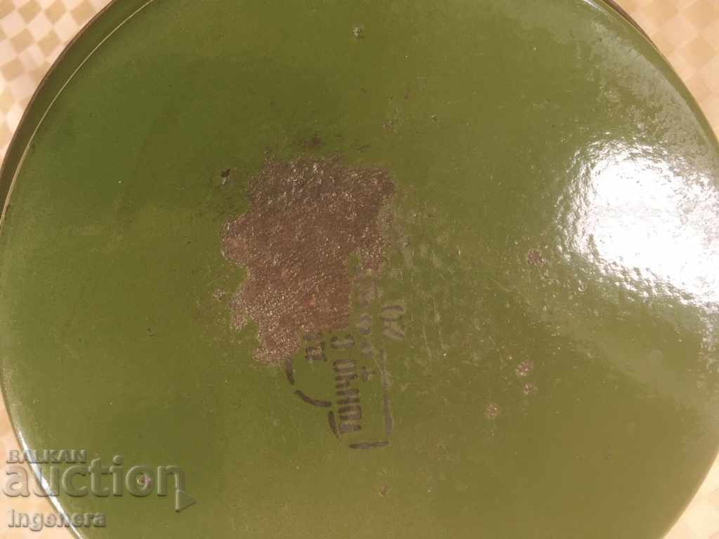 ENAMELED PAN -TONCHO STAEVSKI-TROYAN FROM THE 60'S COURT - 5 ENAMELED PAN -TONCHO STAEVSKI-TROYAN FROM THE 60'S COURT - 5