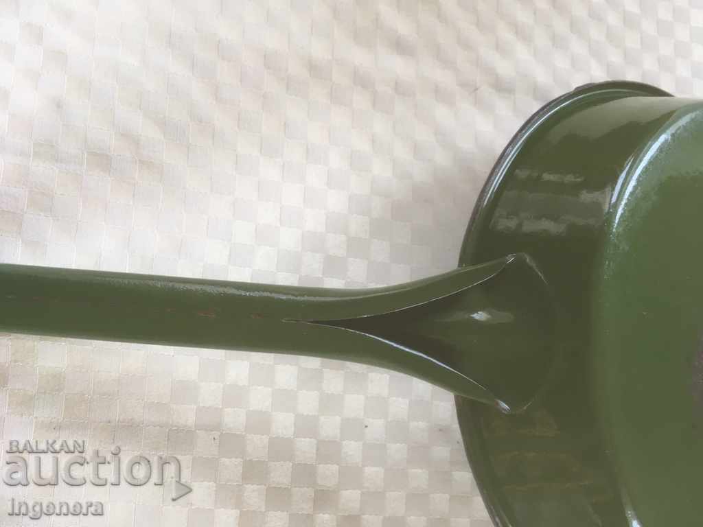 ENAMELED PAN -TONCHO STAEVSKI-TROYAN FROM THE 60'S COURT - 6 ENAMELED PAN -TONCHO STAEVSKI-TROYAN FROM THE 60'S COURT - 6