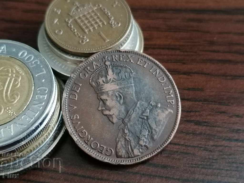 Κέρμα - Καναδάς - 1 σεντ 1918 με τιμή 13.00 BGN | € 6.65 Κέρμα - Καναδάς - 1 σεντ 1918 με τιμή 13.00 BGN | € 6.65