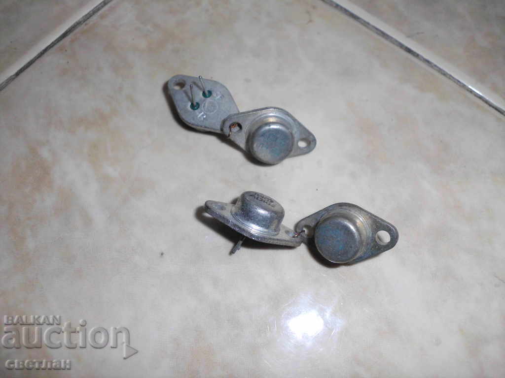 TRANSISTORS--PAIRS with price 10.00 BGN | € 5.11 TRANSISTORS--PAIRS with price 10.00 BGN | € 5.11