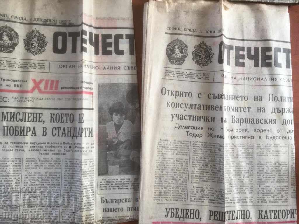 Licitație ZIAR FANTA PATRIEI-1985-3 BR SI 1986-1 BR Licitație ZIAR FANTA PATRIEI-1985-3 BR SI 1986-1 BR