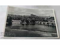Postcard Praha Hradcany a Karluv most