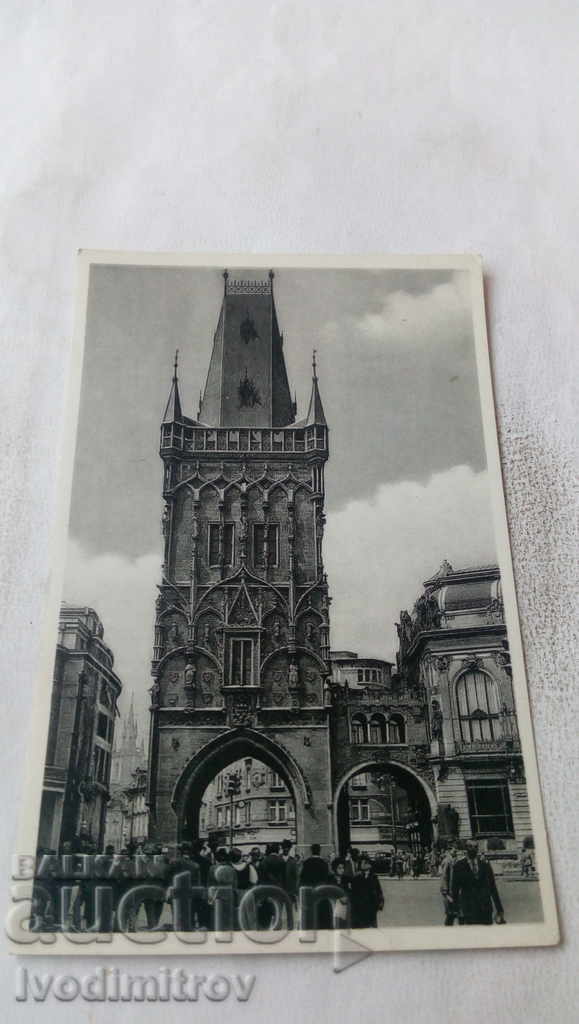 Пощенска картичка Praha Prasna brana