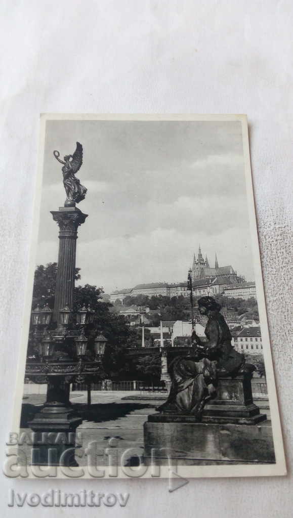Postcard Prague Hradcany