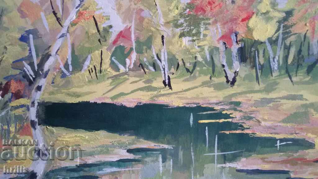 Доставка на ЕСЕН - ТЕМПЕРА, БЪЛГАРСКИ АВТОР, ПОДПИСАНА Доставка на ЕСЕН - ТЕМПЕРА, БЪЛГАРСКИ АВТОР, ПОДПИСАНА