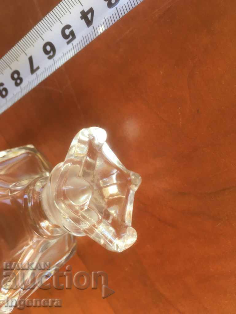 ШИШЕ ОТ ПАРФЮМ СТАРИННО СТЪКЛО ДЕБЕЛО И РЕЛЕФНО - 6 ШИШЕ ОТ ПАРФЮМ СТАРИННО СТЪКЛО ДЕБЕЛО И РЕЛЕФНО - 6