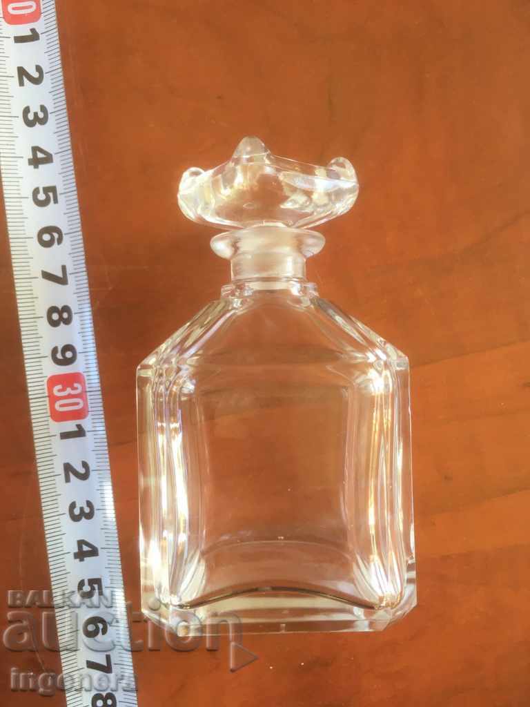 ШИШЕ ОТ ПАРФЮМ СТАРИННО СТЪКЛО ДЕБЕЛО И РЕЛЕФНО - 7 ШИШЕ ОТ ПАРФЮМ СТАРИННО СТЪКЛО ДЕБЕЛО И РЕЛЕФНО - 7