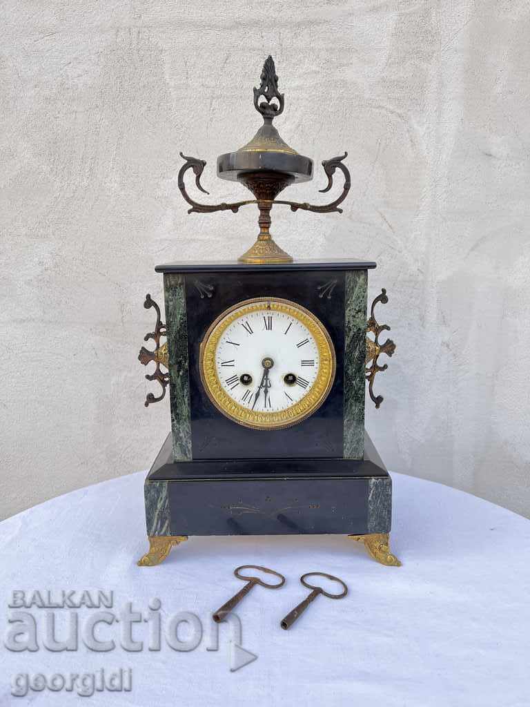 French fireplace clock. №1126