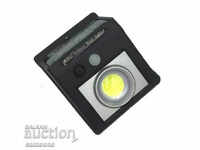 Solar lamp with 25COB LED with MAGNIFIER 15W with PIR sensor