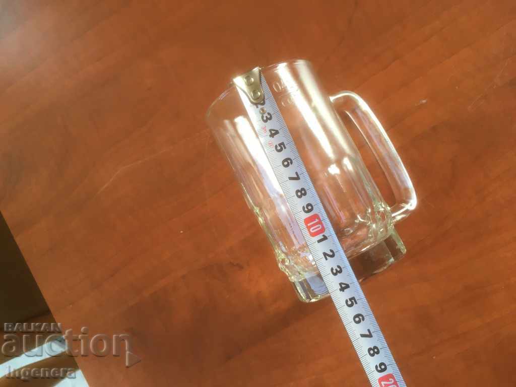 BEER GLASS GLASS THICK GLASS OF SOCA-400 ML with price 5.00 BGN | € 2.56 BEER GLASS GLASS THICK GLASS OF SOCA-400 ML with price 5.00 BGN | € 2.56