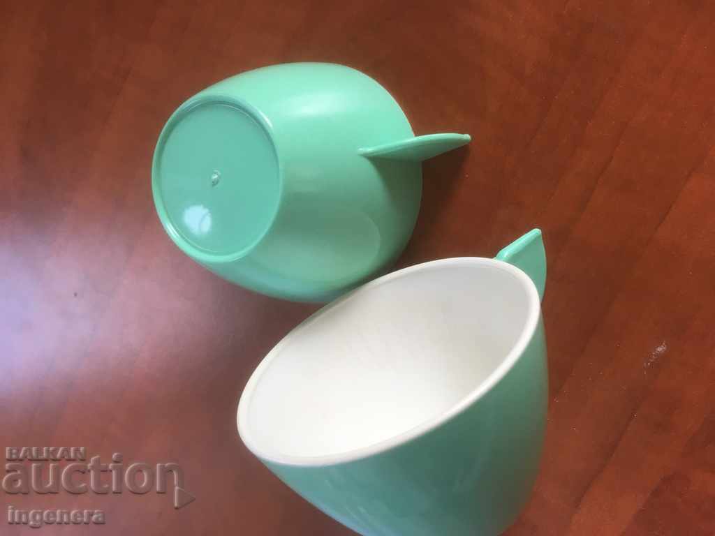 GLASS PLASTIC GLASSES USED SINCE THE 80'S - 5