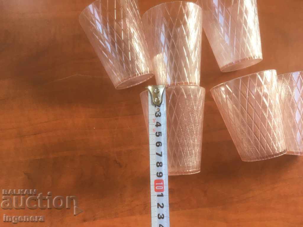 CUP CUPS MANUFACTURED 80's - 6 CUP CUPS MANUFACTURED 80's - 6