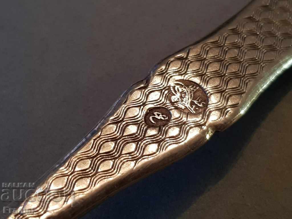 Delivery of An 1887 Ottoman SILVER Renaissance Scoop Spoon Delivery of An 1887 Ottoman SILVER Renaissance Scoop Spoon