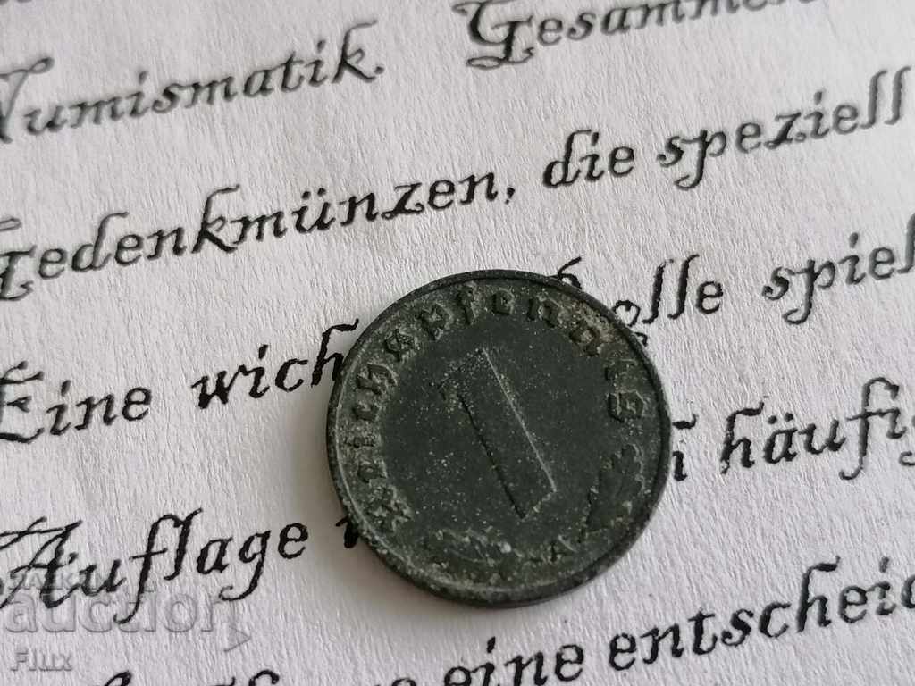 Moneda Reich - Germania - 1 pfennig 1942; seria A