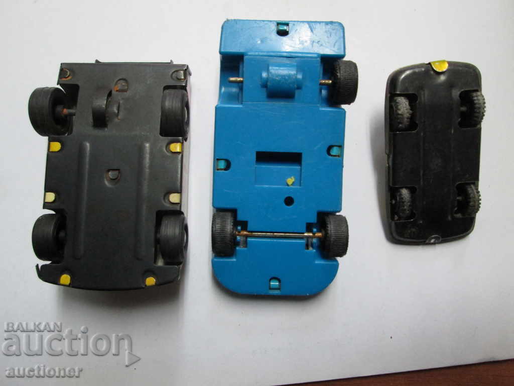 LOT OF OLD METAL SOC. TROLLEYS - 5 LOT OF OLD METAL SOC. TROLLEYS - 5