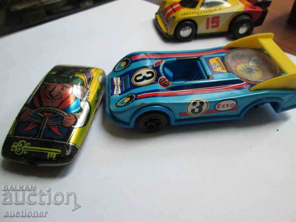 LOT OF OLD METAL SOC. TROLLEYS - 7 LOT OF OLD METAL SOC. TROLLEYS - 7