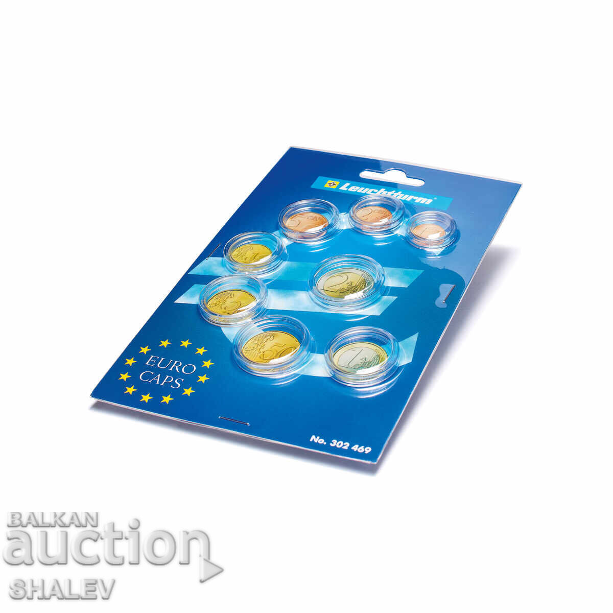 Pachet pentru 8 monede în capsule de la 1 cent la 2 euro /499 cu preț € 4.99 | 9.76 BGN