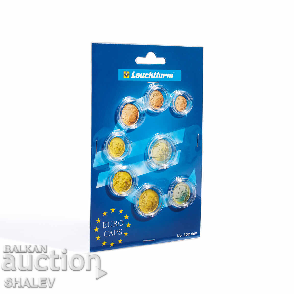 Licitație Pachet pentru 8 monede în capsule de la 1 cent la 2 euro /499