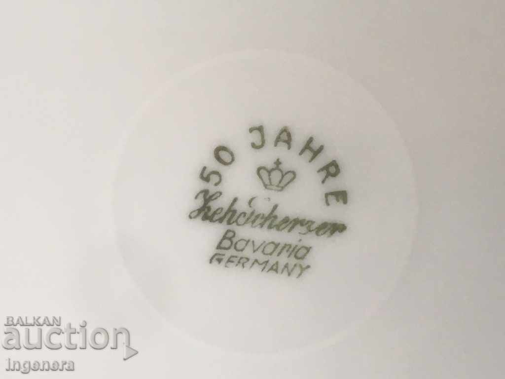 Delivery of PORCELAIN PLATE BAVARIA JUBILEE GERMANY-1930 Delivery of PORCELAIN PLATE BAVARIA JUBILEE GERMANY-1930