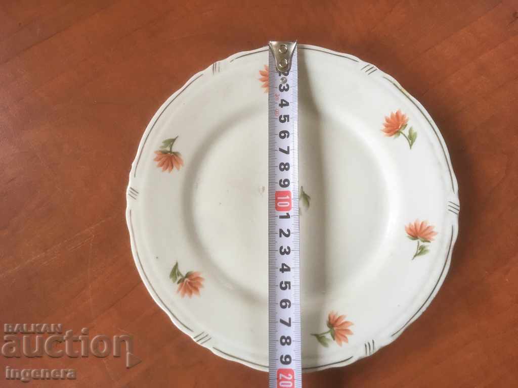 PORCELAIN PLATE FOR COLLECTION with price 6.00 BGN | € 3.07 PORCELAIN PLATE FOR COLLECTION with price 6.00 BGN | € 3.07