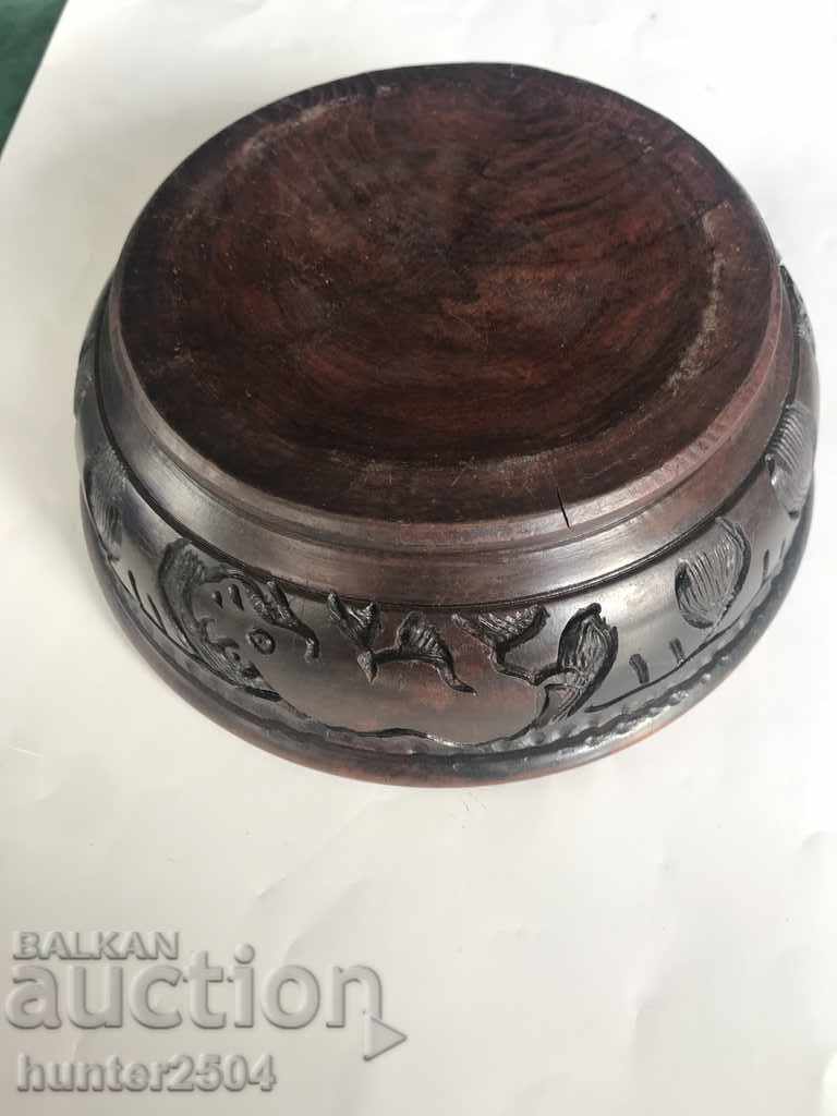 Auction Bowl, African Cup, ebony, 18 cm Diam. Auction Bowl, African Cup, ebony, 18 cm Diam.