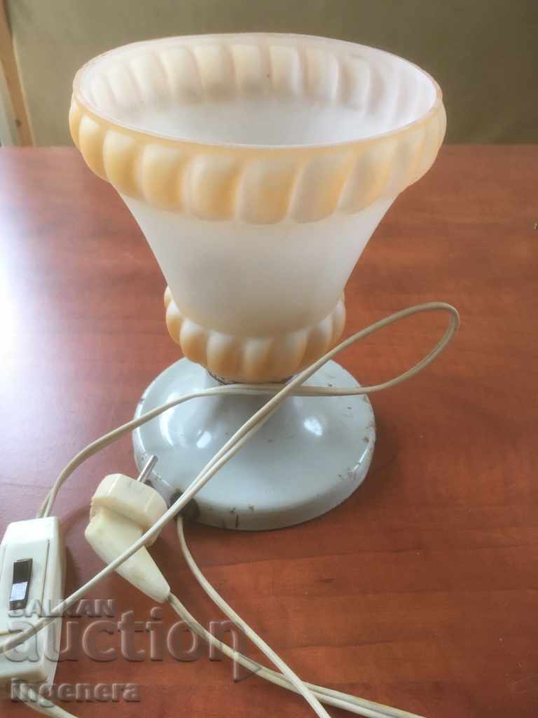 LAMPĂ DE MASĂ METALICĂ PRODUCȚIE VECHE - ZOT KOTEL