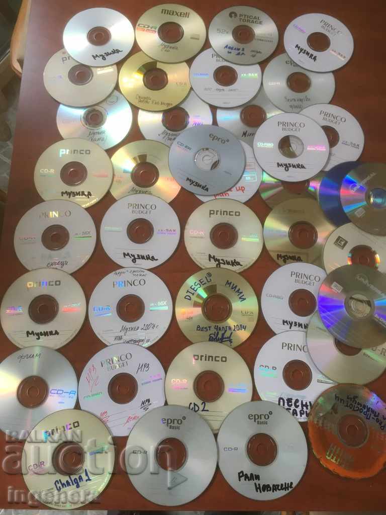 CD CD MUSIC MOVIES-39 PCS