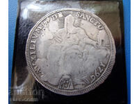 Vatican ½ Scudo 1796 Foarte Rar Original