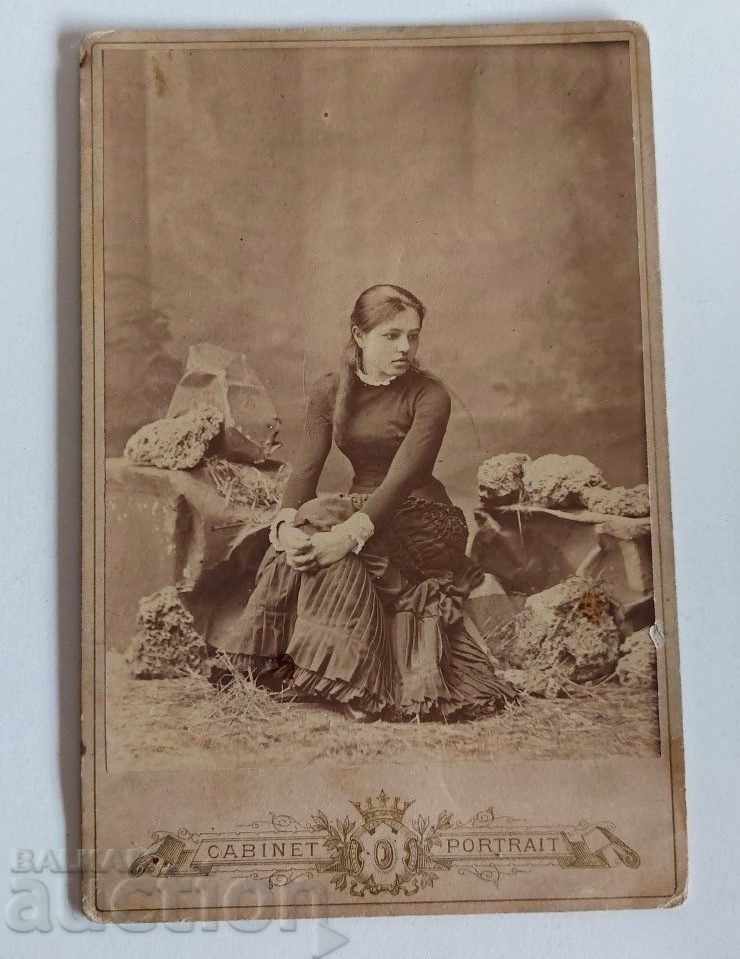 1883 SAINT PETERSBURG RUSSIA OLD PHOTO PHOTO CARDBOARD