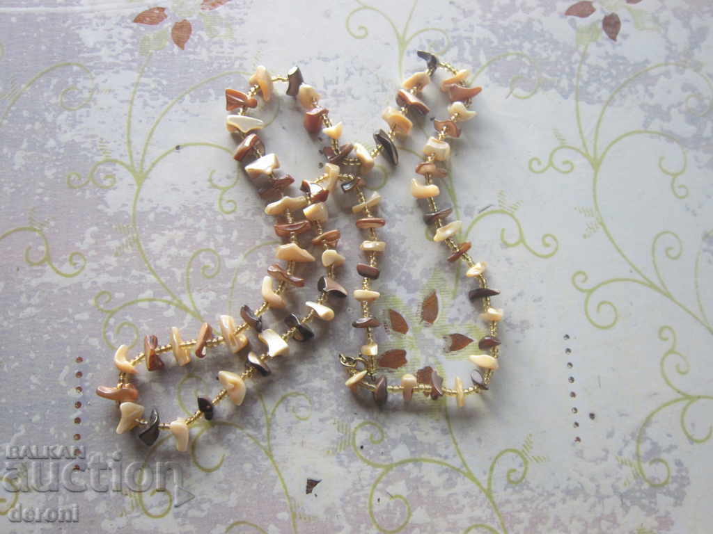 Невероятно колие гердан естествен седеф - 5 Невероятно колие гердан естествен седеф - 5