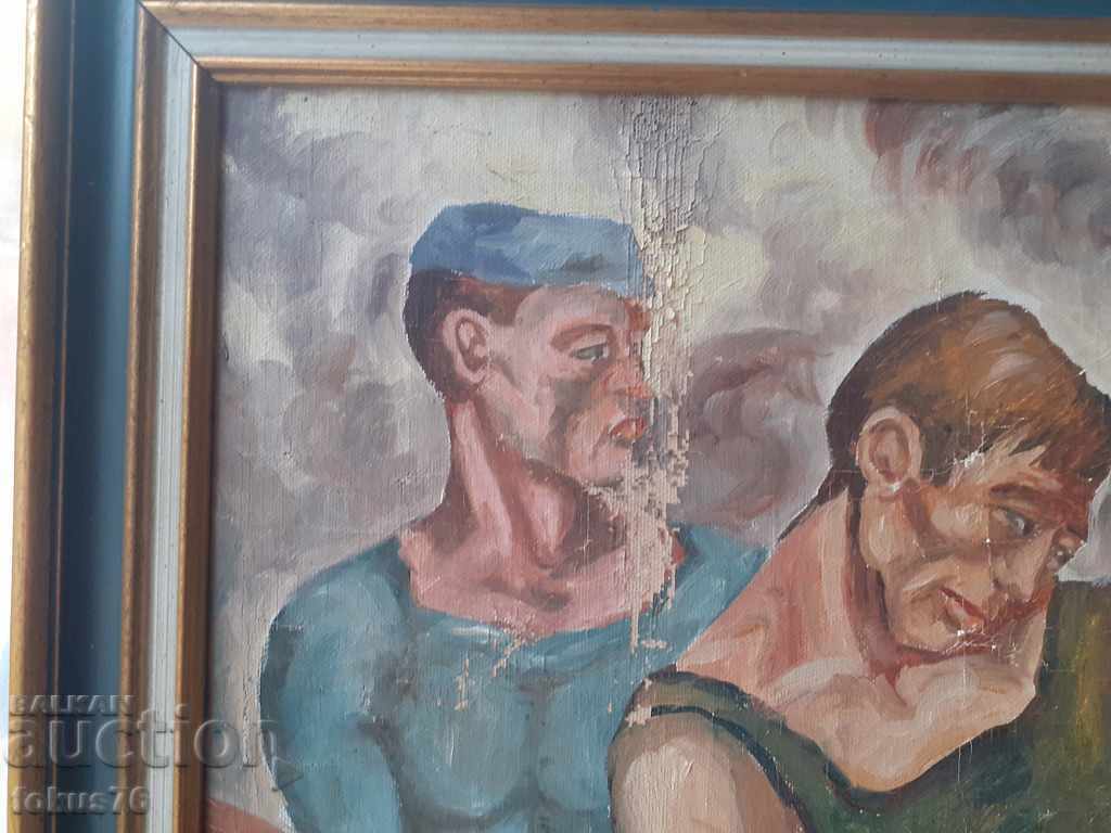 Auction UNIQUE Beautiful large master oil painting on canvas Auction UNIQUE Beautiful large master oil painting on canvas