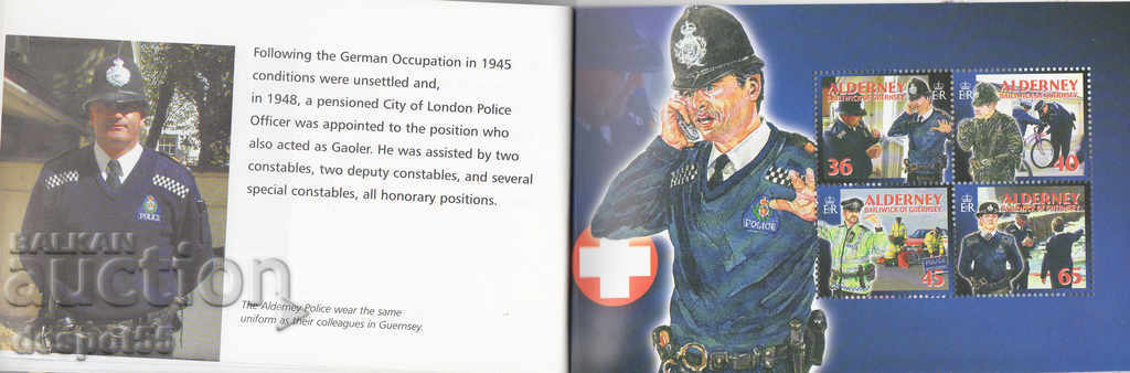 Delivery of 2003. Alderney. Social services in Alderney - Police. Carnet. Delivery of 2003. Alderney. Social services in Alderney - Police. Carnet.
