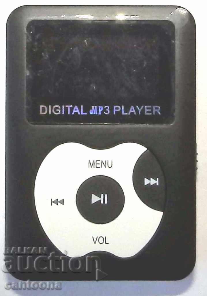 Micro MP3 player with LCD screen with card slot