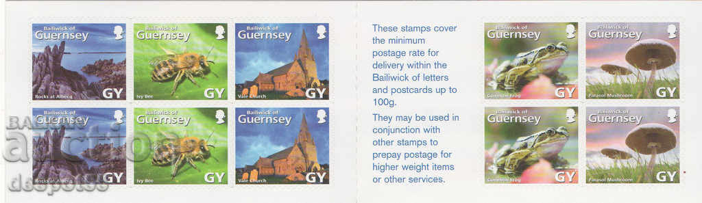 2007. Guernsey. 125 years on "La Societe Guernesiaise. Carnet with price 7.30 BGN | € 3.73 2007. Guernsey. 125 years on "La Societe Guernesiaise. Carnet with price 7.30 BGN | € 3.73