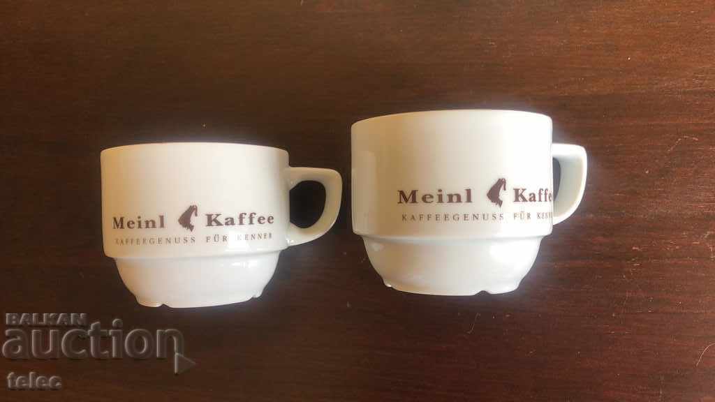 Auction Set of 6 coffee cups - Czech porcelain Auction Set of 6 coffee cups - Czech porcelain