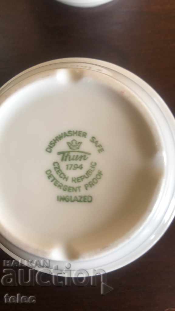 Delivery of Set of 6 coffee cups - Czech porcelain Delivery of Set of 6 coffee cups - Czech porcelain