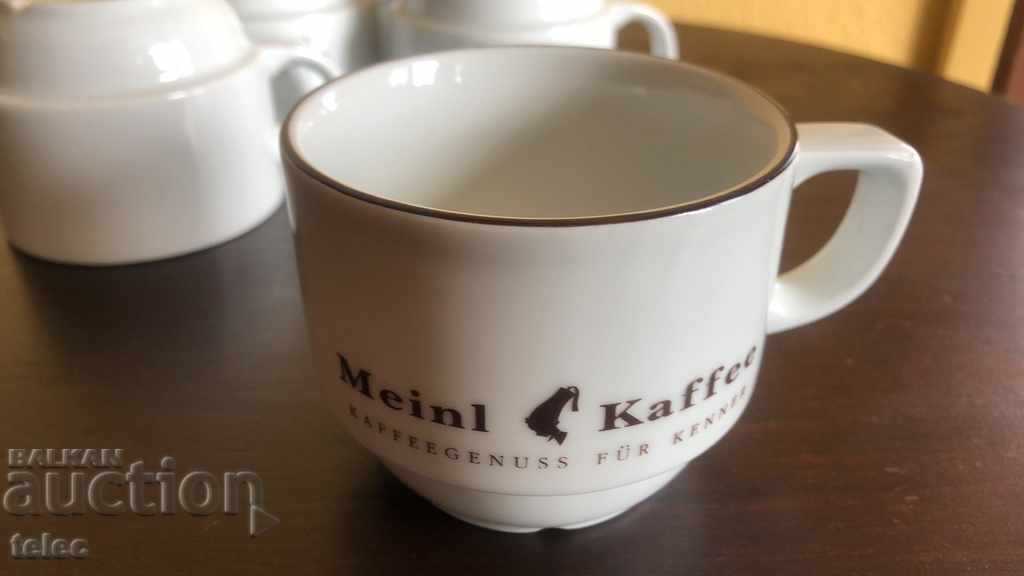 Set of 6 coffee cups - Czech porcelain - 6 Set of 6 coffee cups - Czech porcelain - 6