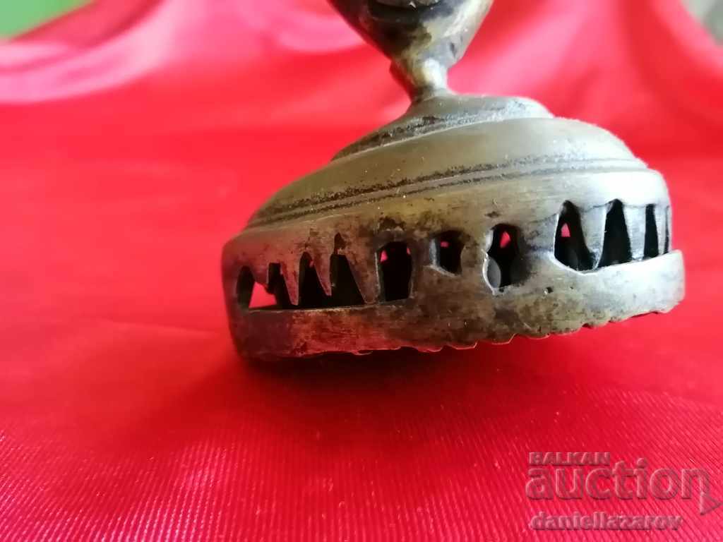 Livrarea Statuetă antică din bronz indo-persan, figurină de păun Livrarea Statuetă antică din bronz indo-persan, figurină de păun