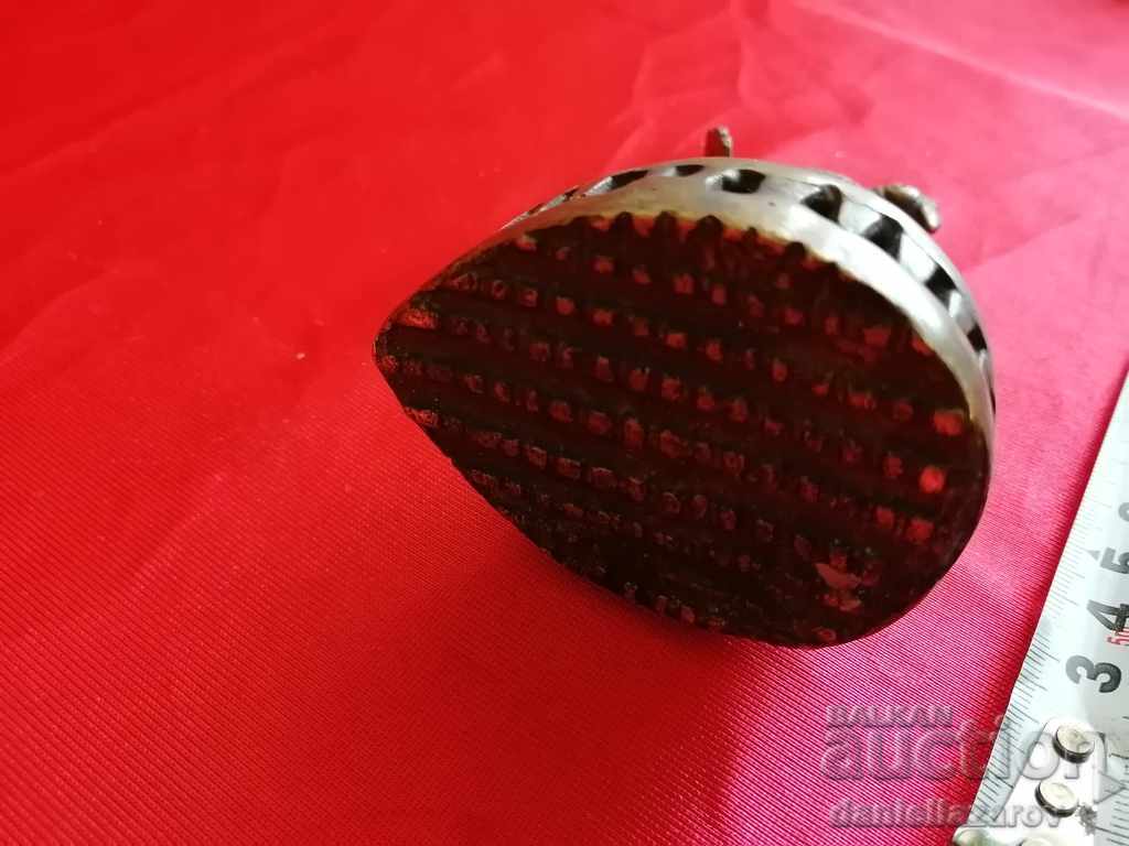 Statuetă antică din bronz indo-persan, figurină de păun - 5 Statuetă antică din bronz indo-persan, figurină de păun - 5