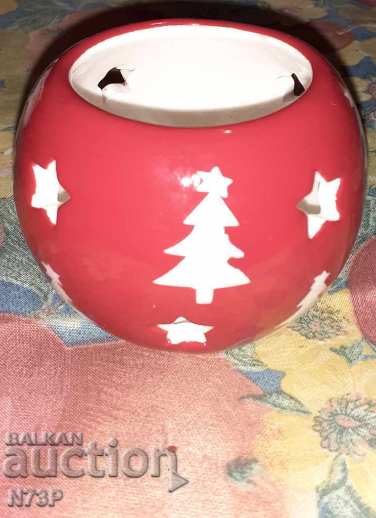 CANDLEHOLDER. CHRISTMAS. HOLIDAY. with price 4.00 BGN | € 2.05