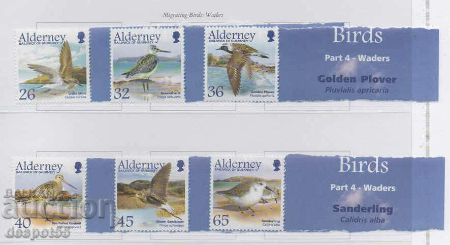 2005. Alderney. Migratory birds - Wading birds.