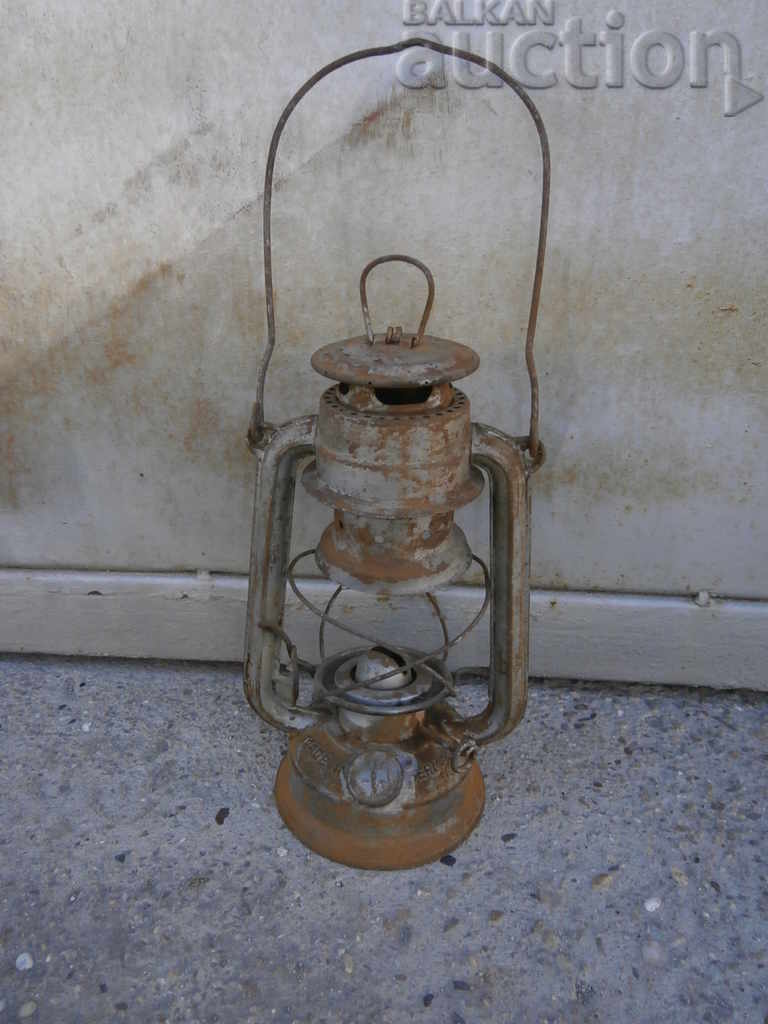 old gas lantern BAT 158 with bat - 5 old gas lantern BAT 158 with bat - 5