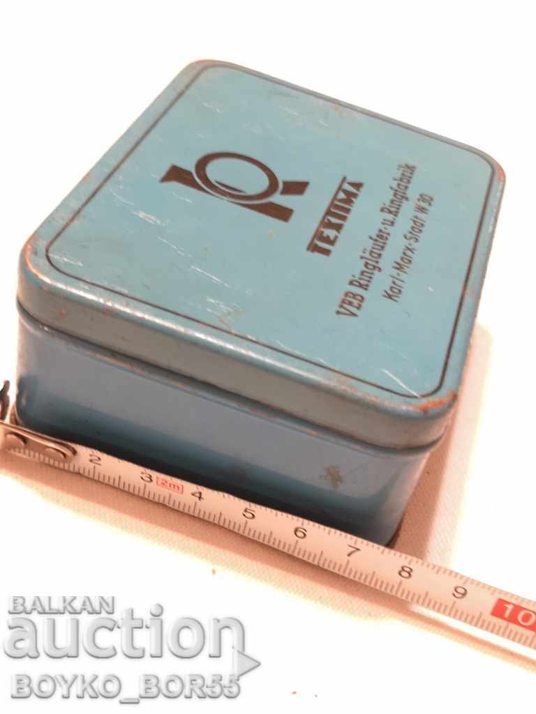 Δημοπρασία Γερμανικό μεταλλικό κουτί αντίκες TEXSTIMA