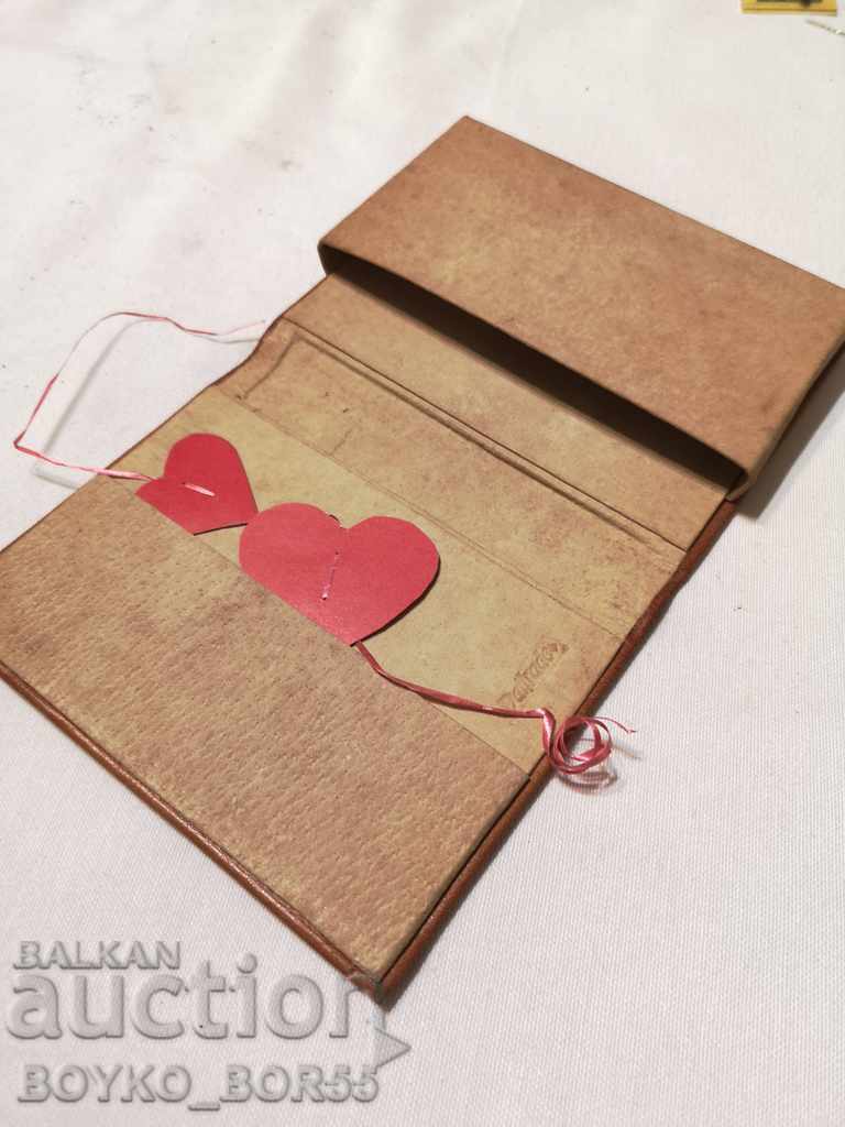 Delivery of Two Vintage Branded Leather Cases Notebooks Genuine Leather Delivery of Two Vintage Branded Leather Cases Notebooks Genuine Leather