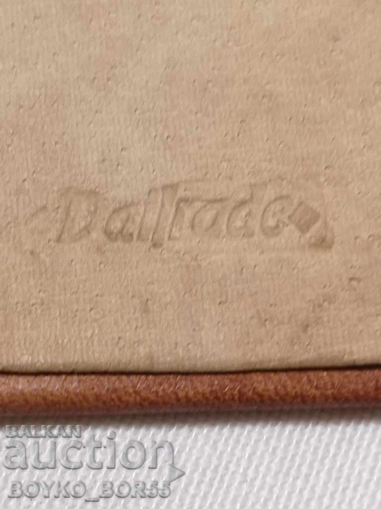 Two Vintage Branded Leather Cases Notebooks Genuine Leather - 5 Two Vintage Branded Leather Cases Notebooks Genuine Leather - 5