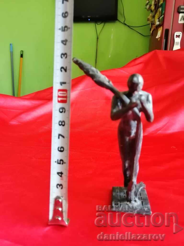 Small Author's Bronze Sculpture, Statuette - 7