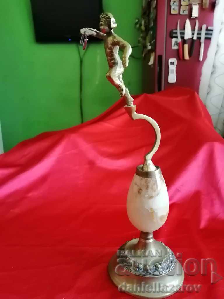 Unique! Baroque Stand for Pocket Watch Bronze and Onyx - 6 Unique! Baroque Stand for Pocket Watch Bronze and Onyx - 6